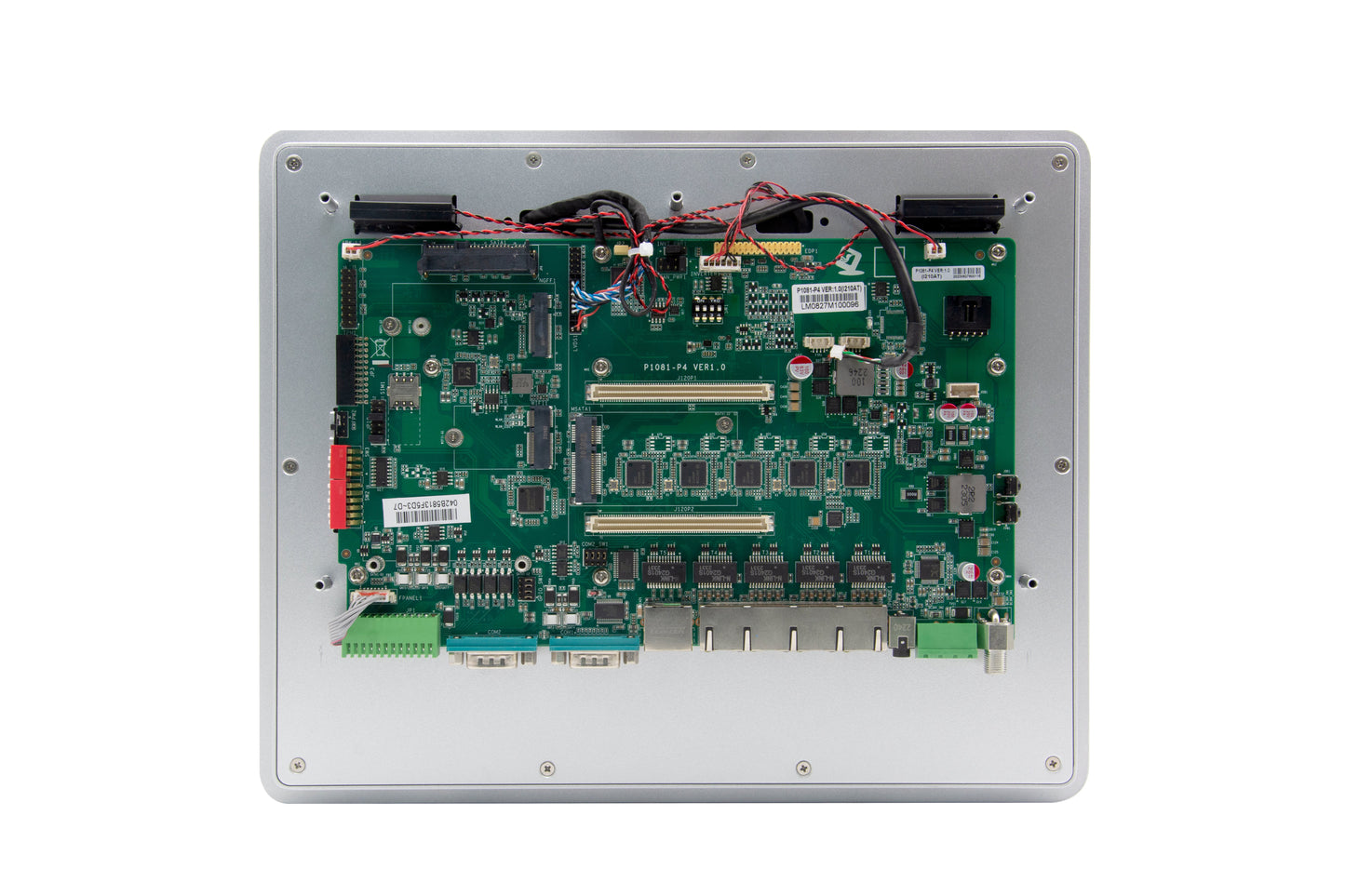 12.1 İnç Intel Celeron J6412 / Core i5-7300U / Core i5-7360U Endüstriyel Windows Panel PC – Fanless Soğutma, IP65, PoE Destekli LAN