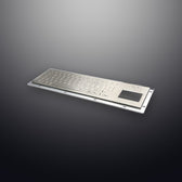 D-8607F IP65 67 tuşlu paslanmaz çelik endüstriyel metal klavye