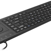D-87B trackball'lu metal klavye