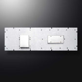 D-8605T IP65 106 tuşlu paslanmaz çelik touchpad metal nümerik tuş takımı