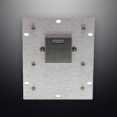 D-8212 IP65 18 tuşlu vandal dayanımlı paslanmaz çelik metal nümerik tuş takımı