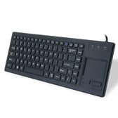 D-87F touchpad'li metal klavye