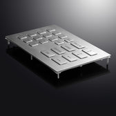 D-8932 Backlight IP65 22 tuşlu aydınlatmalı metal nümerik tuş takımı