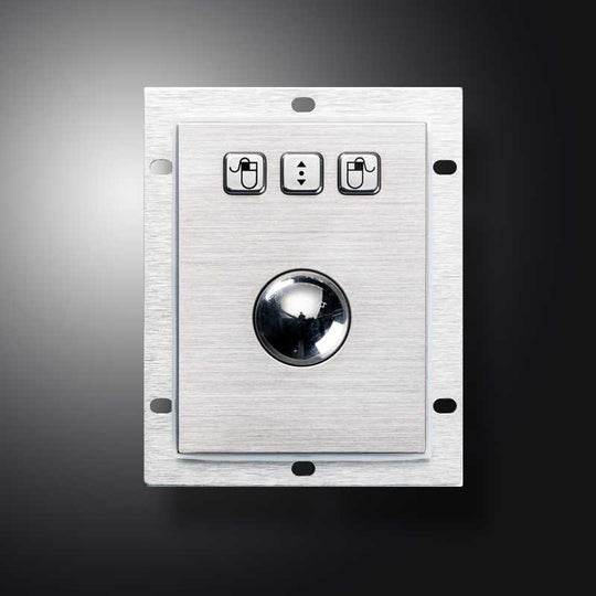 D-8302 IP54 3 tuşlu endüstriyel trackball