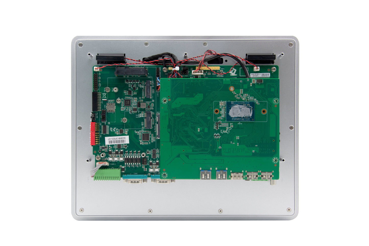 12.1 İnç Intel Core i5-8260U / i5-1135G7 / i5-1235U Endüstriyel Windows Panel PC – Fanless Soğutma, 1024×768 XGA, IP65, PoE Destekli LAN