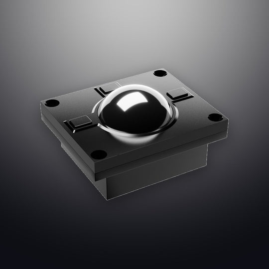 D-8335 IP54 3 tuşlu endüstriyel trackball