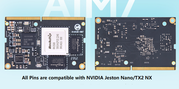 Banana Pi BPI-AIM7 (8+128) İşlemci Modülü (Taşıyıcı Kart Gerekir) – 8GB RAM + 128GB eMMC – 1