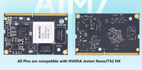 Banana Pi BPI-AIM7 (8+128) İşlemci Modülü (Taşıyıcı Kart Gerekir)– 8GB RAM + 128GB eMMC
