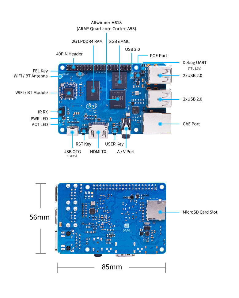 BananaPi BPI-M4 Board