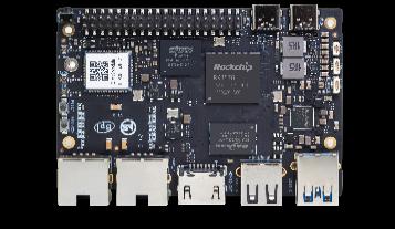 Banana Pi BPI-M5 PRO Tek Kart Bilgisayar (SBC) – 4GB RAM + 32GB eMMC