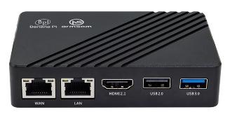 Banana Pi BPI-M7 Alüminyum Kasa (Siyah renk)