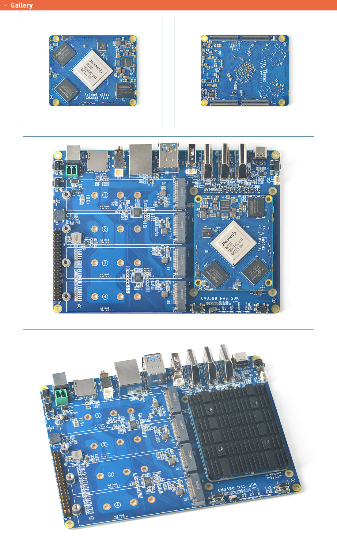 Friendly Elec NanoPi CM3588 Plus RK3588 AI & Edge Computing CPU Module