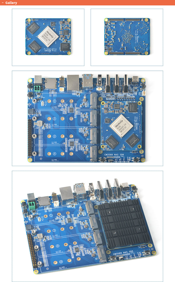 FriendlyElec NanoPi CM3588 Plus– RK3588 AI & Edge Computing CPU Modülü