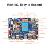10.1 İnç RK3588 İşlemcili Open Frame Android AI Endüstriyel HMI Panel PC – D-3588 Serisi
