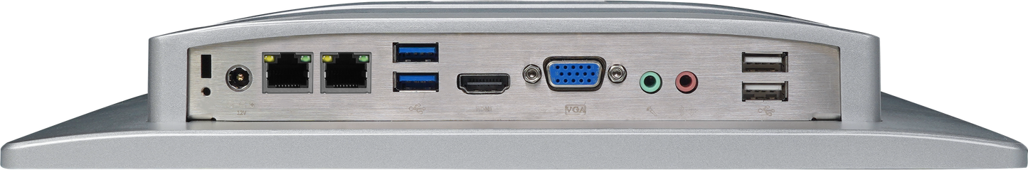 10.4 İnç Intel Celeron J6412 Fanless Endüstriyel Windows Panel PC – 800×600 SVGA, IP65, RS232 Seri Port