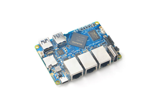 NanoPi R5S-LTS 4GB RAM / 64GB eMMC RK3568B2 – NVMe Destekli IoT Gateway & Mini NAS