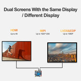 10.1 İnç RK3566 İşlemcili Open Frame Android Endüstriyel Gömülü Ekran Platformu – H-3566 Serisi