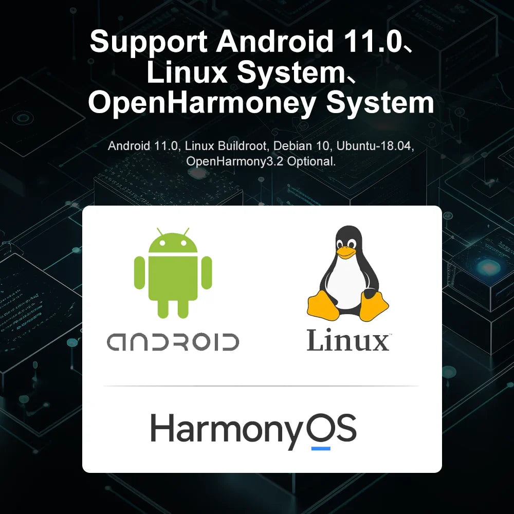 10.1 İnç RK3566 İşlemcili Open Frame Android Endüstriyel Gömülü Ekran Platformu – H-3566 Serisi