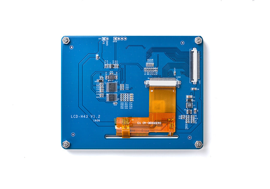 Friendly Elec H43 4.3inch Resistive Touch Screen LCD 480x272 BACK