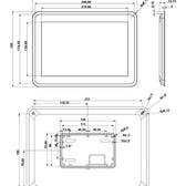HD101 10.1" Capacitive Touch LCD – 1280×800 LVDS Industrial Display