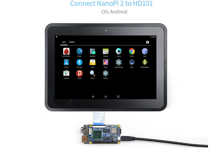 HD101 10.1" Capacitive Touch LCD – 1280×800 LVDS Industrial Display
