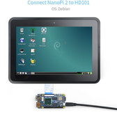 HD101 10.1" Capacitive Touch LCD – 1280×800 LVDS Industrial Display