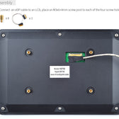 HD702E 7" eDP LCD Display – 800×1280 Capacitive Touch