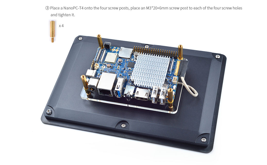 HD702E 7" eDP LCD Display – 800×1280 Capacitive Touch