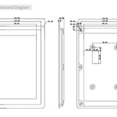 FriendlyElec HD702V 7" LVDS HD LCD Display – 1280×800 Capacitive Touch HMI Screen