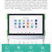 10.1 İnç RK3568 İşlemcili Open Frame Android Endüstriyel HMI Board– H-3568 Serisi