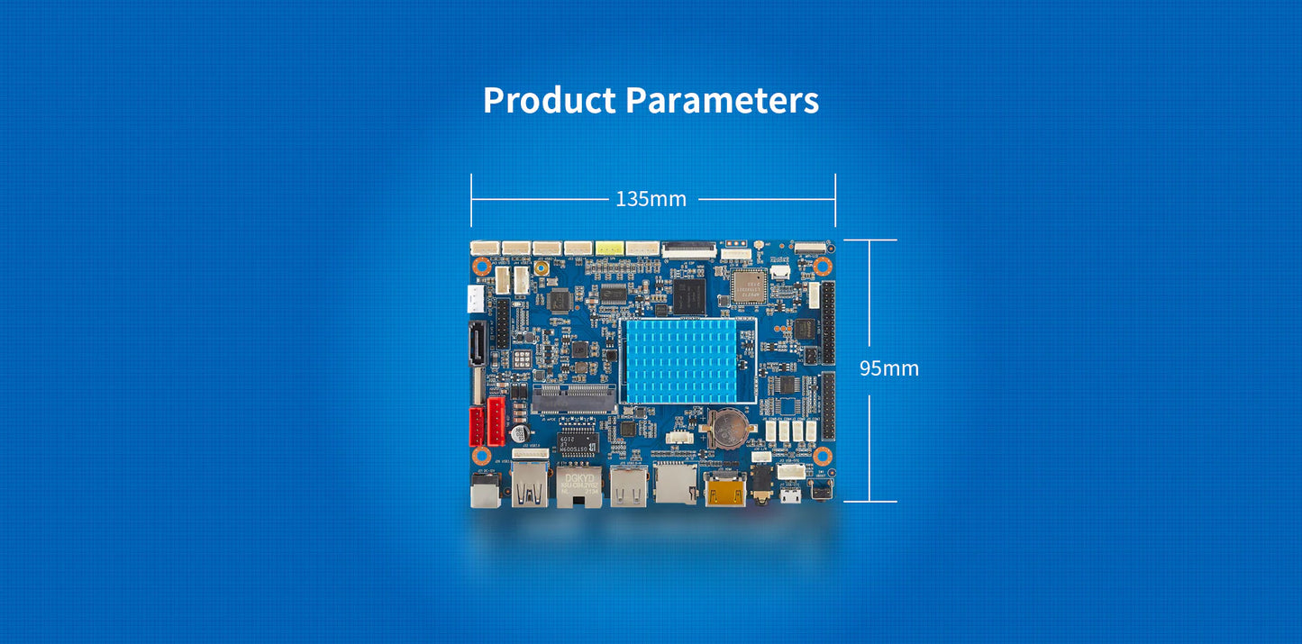 7 İnç RK3566 İşlemcili Open Frame Android Endüstriyel HMI Board – K-3566 Serisi