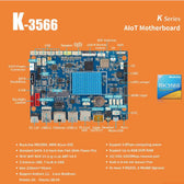 10.1 İnç RK3566 İşlemcili Open Frame Android Endüstriyel HMI Board – K-3566 Serisi