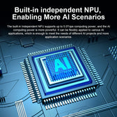 10.1 İnç A311D İşlemcili AIoT Open Frame Android Endüstriyel HMI Board – 5 TOPS NPU (K-A311D Serisi)