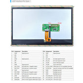 FriendlyElec K116E 11.6" FHD eDP LCD Display – 1920×1080 Capacitive Touch Panel