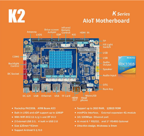 K2 Smart Vending Machine Board