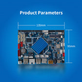 7 İnç RK3399 İşlemcili Open Frame Android Panel PC– 6 Çekirdekli ARM, Dual Display, RS232/RS485 (K4 Serisi)