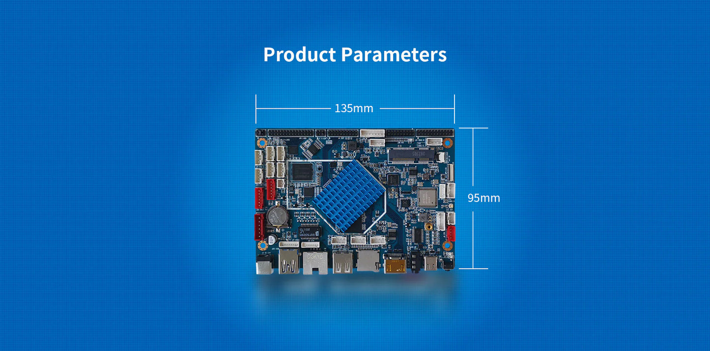 10.1 İnç RK3399 İşlemcili Open Frame Android Panel PC – 6 Çekirdekli ARM, Dual Display, RS232/RS485 (K4 Serisi)