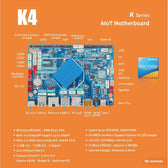 7 İnç RK3399 İşlemcili Open Frame Android Panel PC– 6 Çekirdekli ARM, Dual Display, RS232/RS485 (K4 Serisi)