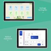 10.1 İnç RK3288 İşlemcili Android Endüstriyel HMI Panel PC – IPS Ekran, Alüminyum Gövde