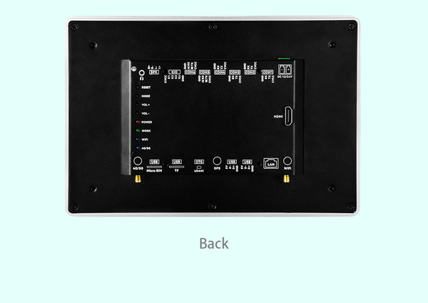 10.1 İnç RK3568 İşlemcili Android Endüstriyel HMI Panel PC– IPS Ekran, Alüminyum Gövde