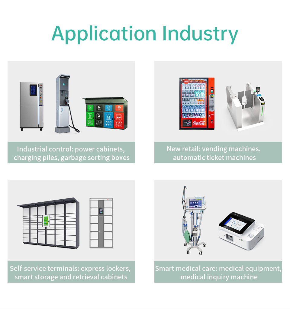 10.1 İnç RK3568 İşlemcili Android Endüstriyel HMI Panel PC – IPS Ekran, Alüminyum Gövde