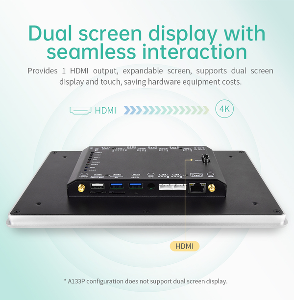 7 İnç RK3568 İşlemcili Android Endüstriyel HMI Panel PC– IPS Ekran, Alüminyum Gövde