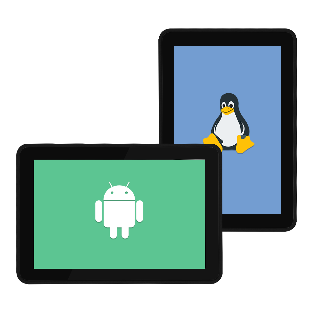 7 İnç A133P Android Endüstriyel HMI Panel PC – IPS LCD, Dayanıklı ABS Gövde