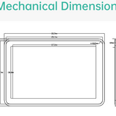 10.1 İnç RK3576S Android Endüstriyel HMI Panel PC– IPS LCD, Dayanıklı ABS Gövde