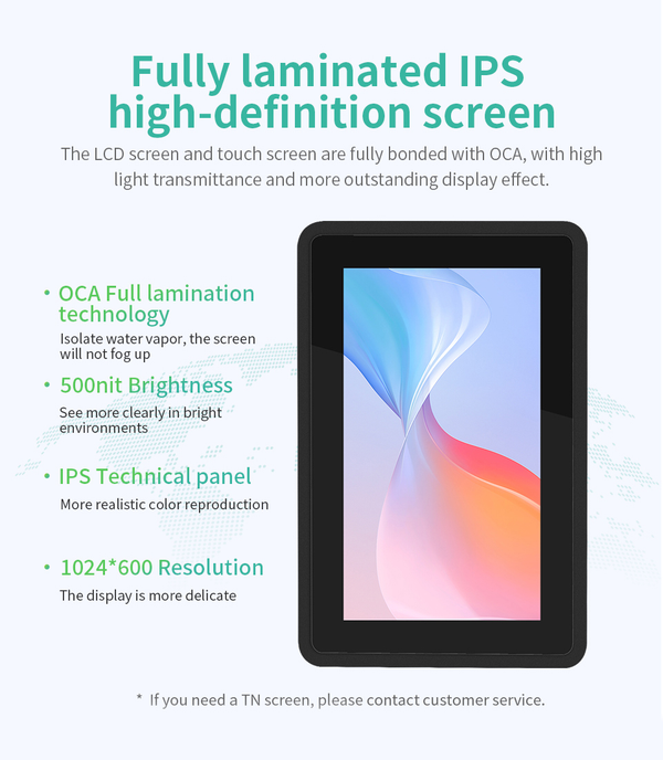 10.1 İnç RK3568 Android Endüstriyel HMI Panel PC– IPS LCD, Dayanıklı ABS Gövde
