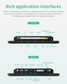 10.1 İnç RK3568 Android Endüstriyel HMI Panel PC – IPS LCD, Dayanıklı ABS Gövde