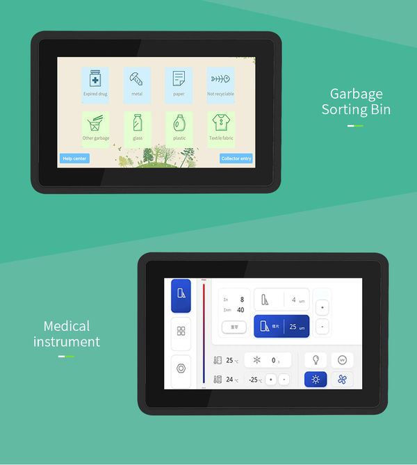 7 İnç A133P Android Endüstriyel HMI Panel PC– IPS LCD, Dayanıklı ABS Gövde