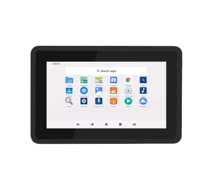 7 İnç A133P Android Endüstriyel HMI Panel PC– IPS LCD, Dayanıklı ABS Gövde