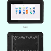 10.1 İnç RK3568 Android Endüstriyel HMI Panel PC – IPS LCD, Dayanıklı ABS Gövde