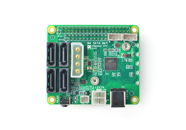 FriendlyElec 4x SATA HAT– NanoPi M4 için 4x SATA HAT